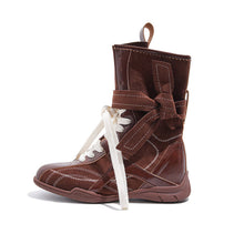 Load image into Gallery viewer, Vintage Leather Dr. Martens-Style Height-Increasing Boots