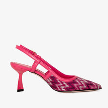 Load image into Gallery viewer, The Napoli Fuchsia Leather Slingback Women Sandal