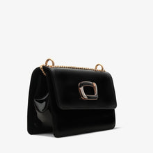 Load image into Gallery viewer, The Ferrara Black Patent Leather Handbag