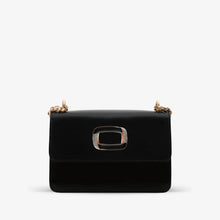 Load image into Gallery viewer, The Ferrara Black Patent Leather Handbag