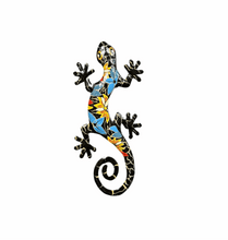 Load image into Gallery viewer, Medium Midnight Floral Gecko