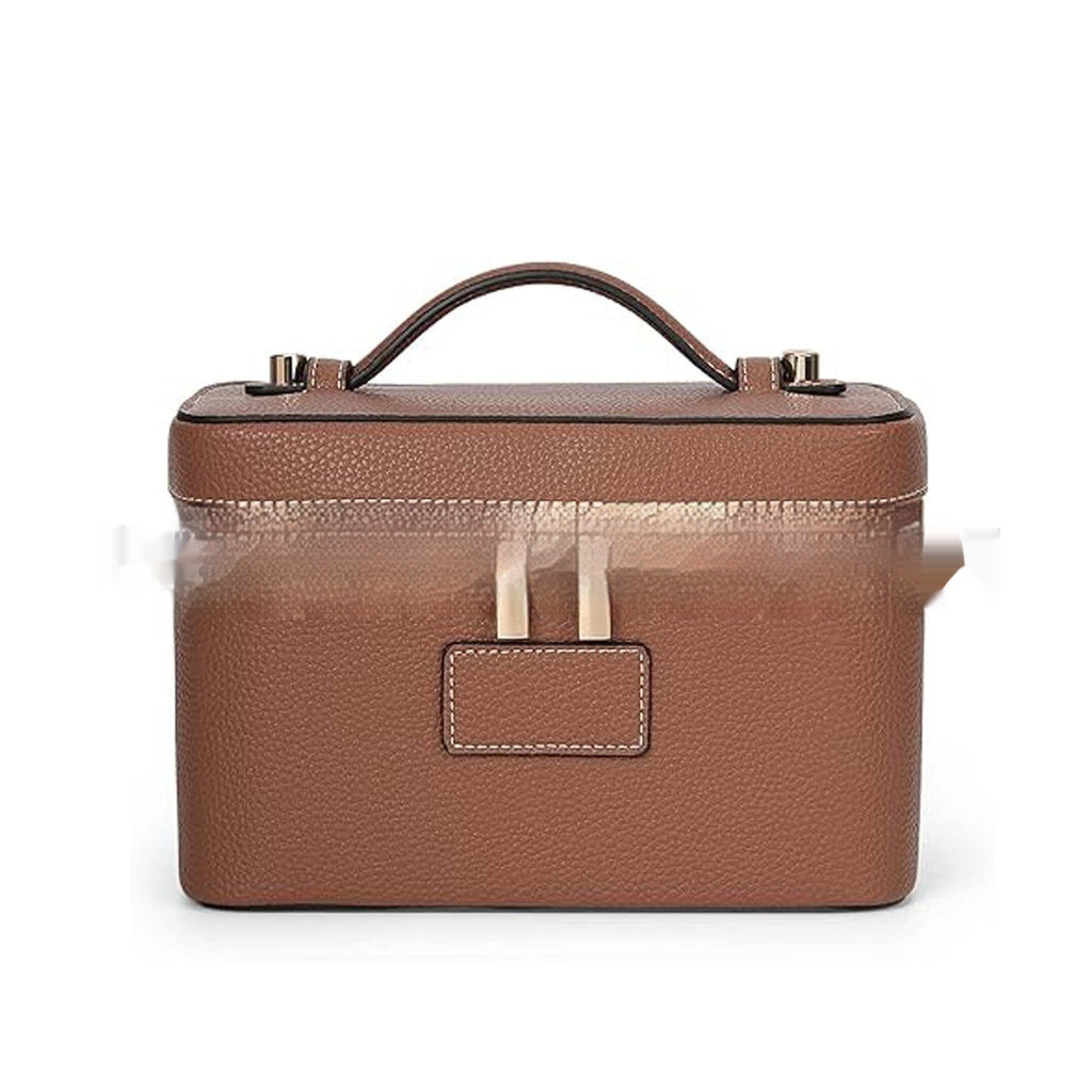 Women's High-Capacity PU Leather Tote Bag – Solid Color Casual Travel Handbag
