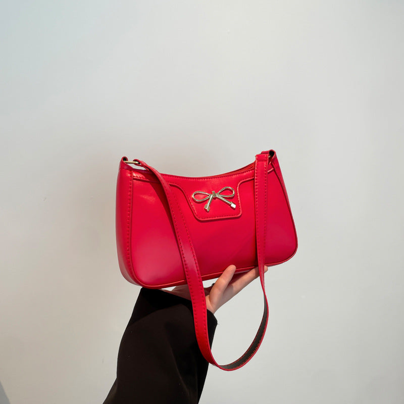 PU Leather Underarm Bag