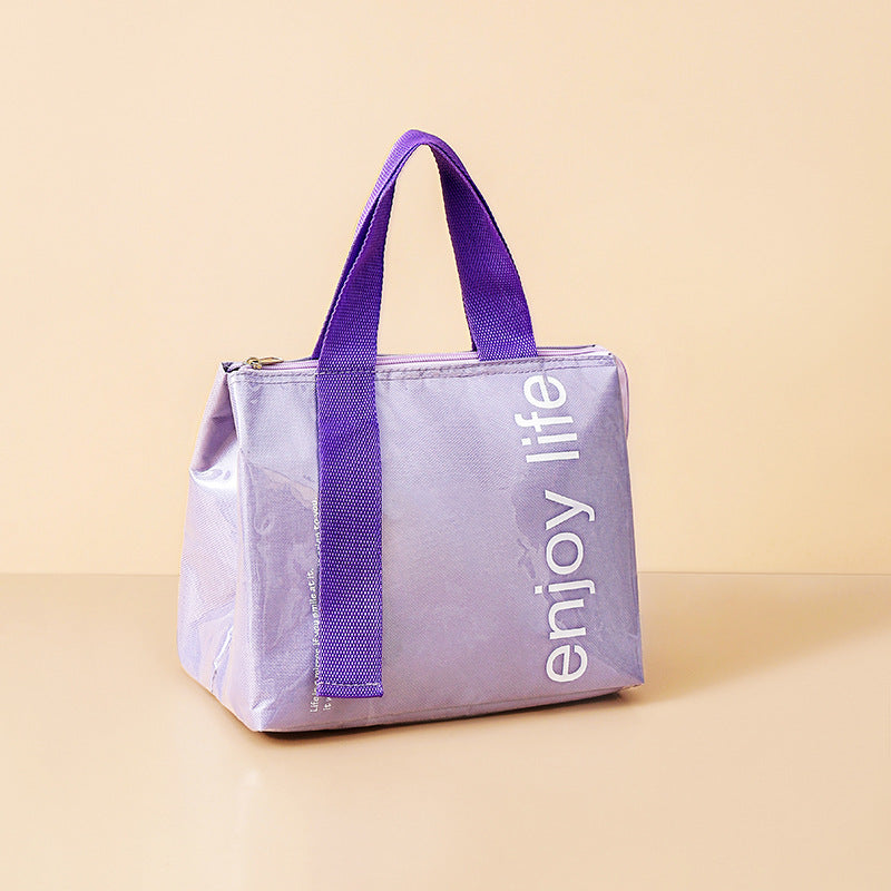 Thickened French-Style Maillard Insulated Lunch Bag