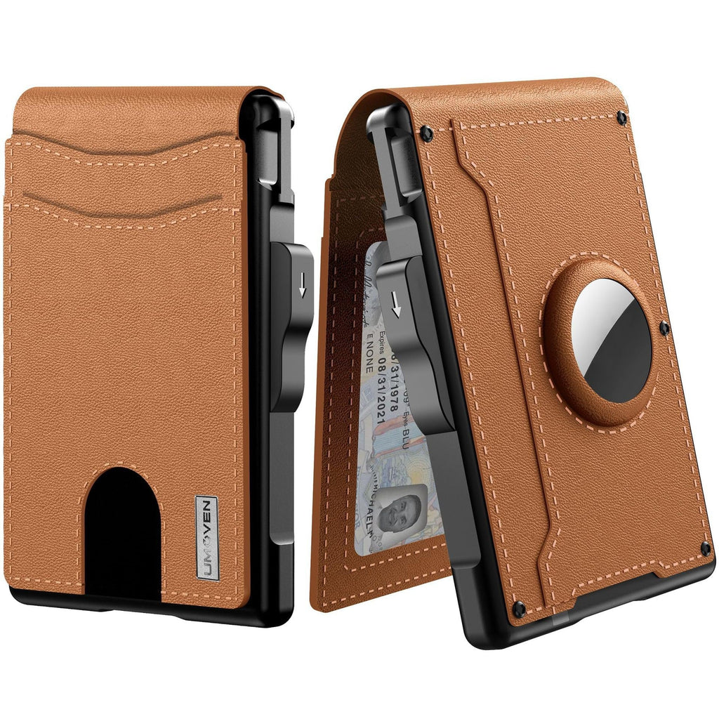 Men's Metal Card Case Wallet – High-Capacity RFID Blocking Card Holder