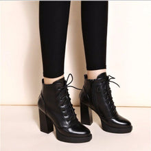 Load image into Gallery viewer, Men's British-Style Buckle Strap Low Shaft Boots | Round Toe Non-Slip Rubber Sole | Sizes 35–40