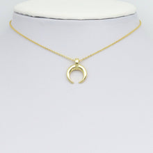 Load image into Gallery viewer, Plain Gold Horn Shape Charm Pendant, Sku#LK1055