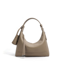 Load image into Gallery viewer, Women's Genuine Leather Pillow Bag – Full-Grain Cowhide Shoulder Bag