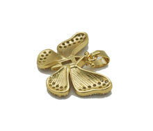 Load image into Gallery viewer, CZ Gold Butterfly Charm, Sku#FH210
