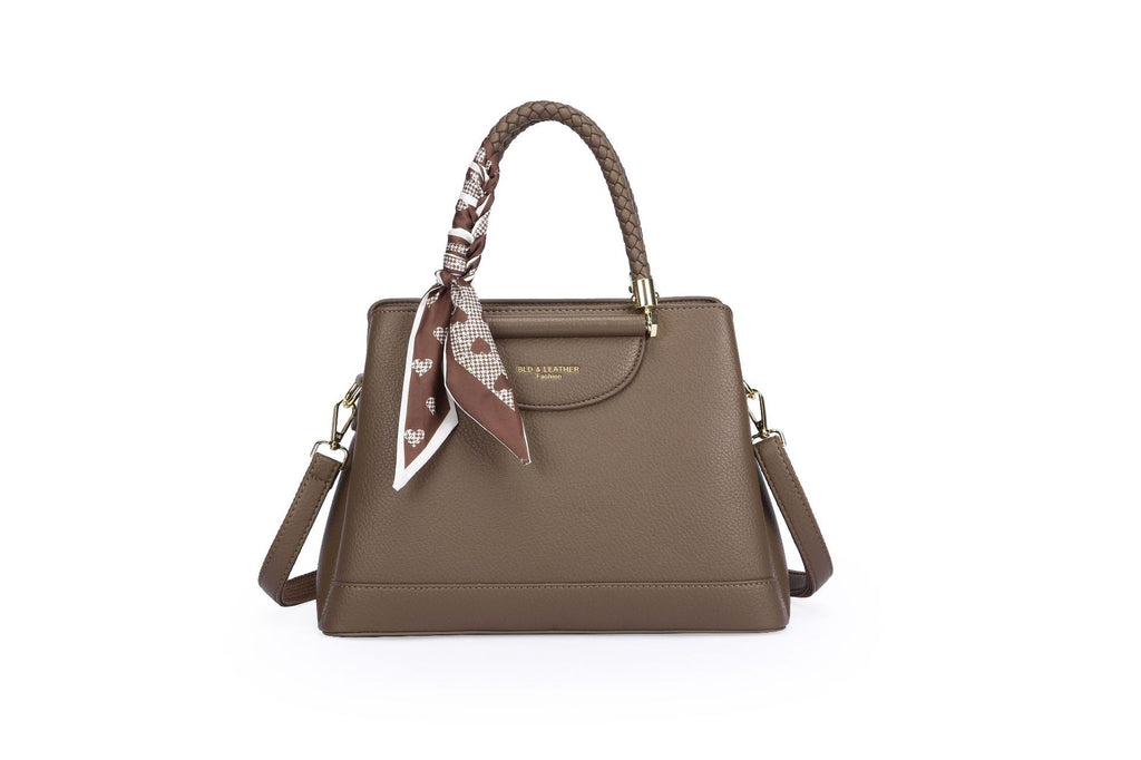 Retro Light-Luxury Women's Large-Capacity Crossbody Tote Bag | PU Leather Structured Handbag