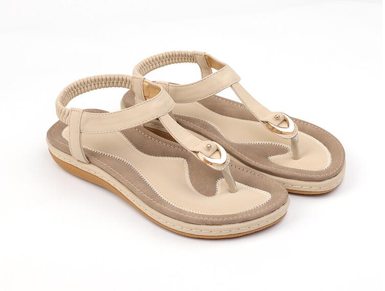 Women's PU Ankle Strap Platform Sandals | Low Heel Open-Toe Summer Shoes