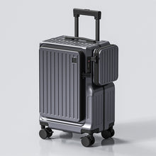 Load image into Gallery viewer, Front-opening 20-inch Carry-on Suitcase