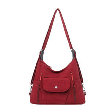 Load image into Gallery viewer, Women's Large Capacity Nylon Shoulder Bag – Lightweight Crossbody with Phone Pocket