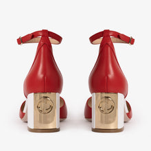 Load image into Gallery viewer, The Noella Red Leather Women Sandal