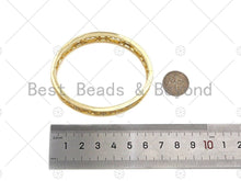 Load image into Gallery viewer, CZ Evil Eye Bangle Bracelet, Sku#X172