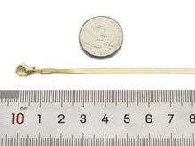 Load image into Gallery viewer, Dainty herringbone Chain Necklace, sku#B336