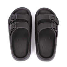 Load image into Gallery viewer, Women's Platform Buckle Sandals - Soft EVA Sole Summer Slippers
