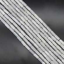 Load image into Gallery viewer, White Mother of Pearl Screw Beads, 4x8mm, Sku#T170