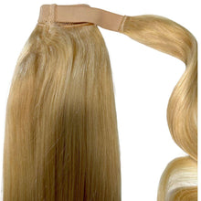 Load image into Gallery viewer, Bleach Blonde 100% Human Hair Ponytail Extension