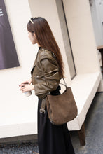Load image into Gallery viewer, Genuine Leather Crossbody Bag Women - Urban Minimalist Shoulder Bag