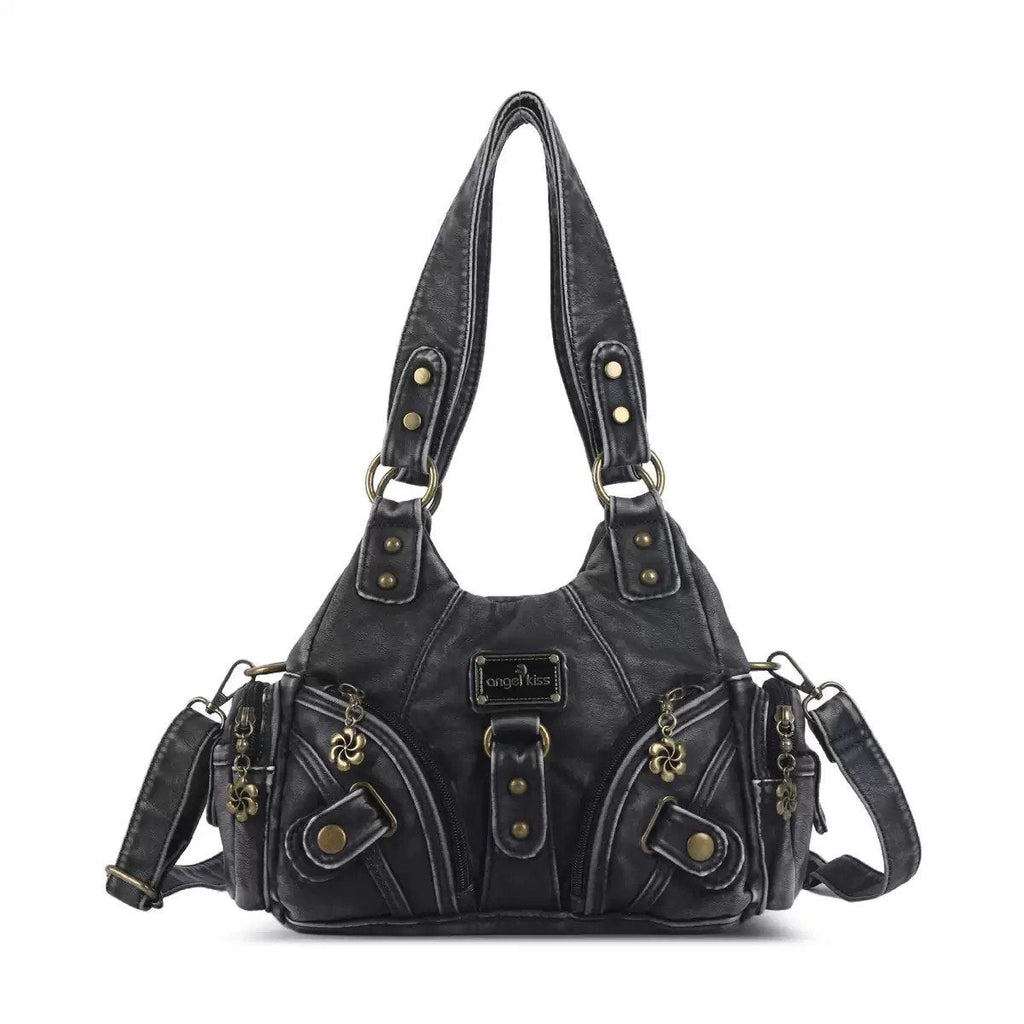 Leopard Print One-Shoulder Crossbody Bag - Women's Fashion Shoulder Bag with Adjustable Strap