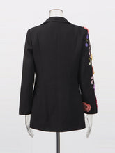 Load image into Gallery viewer, Elegant Three-dimensional Floral Embroidered Blazers