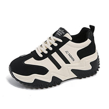 Load image into Gallery viewer, Women's Thick Sole Running Sneakers - Casual Platform Sneakers with Height Enhancement