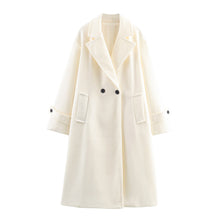 Load image into Gallery viewer, Womens Loose Elegant And Minimalist Long Coat