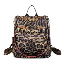 Load image into Gallery viewer, Large-Capacity Women's Backpack | Niche Stone-Texture PU Leather Retro Bag