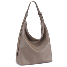 Load image into Gallery viewer, Women's Genuine Leather Bucket Shoulder Bag – Large Capacity Everyday Handbag