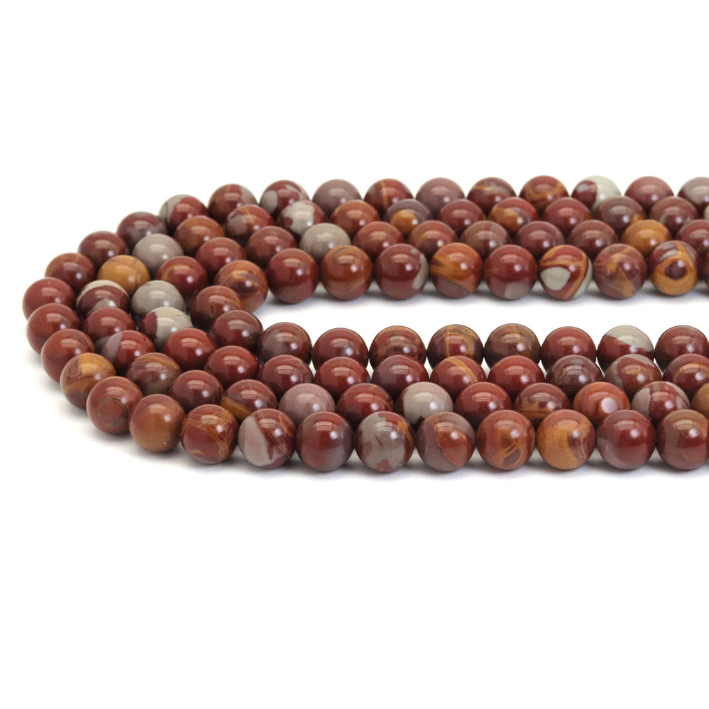 Genuine Noreena Jasper Round Smooth Beads, Sku#U1877