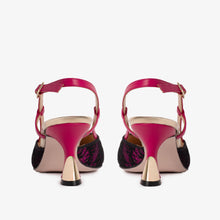 Load image into Gallery viewer, The Bali Fuchsia Leather Slingback Women Sandal