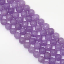 Load image into Gallery viewer, Genuine Lavender Jade, 6mm/8mm/10mm Round Smooth Beads, Sku#U1618