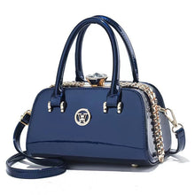 Load image into Gallery viewer, Shiny Leather Diamond-Embellished Simple And Elegant Womens Bag Multi-Functional Evening Clutch
