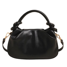 Load image into Gallery viewer, Women's Cloud Pleated Crossbody Bag - Minimalist PU Leather Shoulder Bag with Adjustable Strap