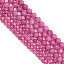 Load image into Gallery viewer, Rhodochrosite Jade Round Smooth Beads, Sku#U1821