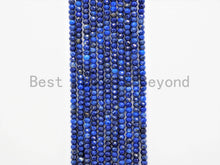 Load image into Gallery viewer, High Quality Natural Lapis Faceted Rondelle Beads,2x3mm bead
