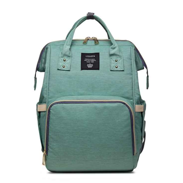 Maternity Diaper Backpack - Large Capacity Waterproof Oxford Nappy Bag with Anti-Theft Pocket & Stroller Straps