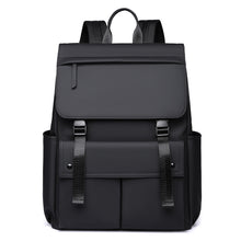 Load image into Gallery viewer, Men's Waterproof Nylon Backpack - Large Capacity Travel Backpack with Curved Shoulder Straps
