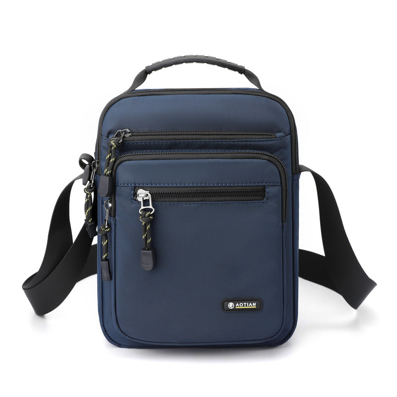 Men's Crossbody Shoulder Bag - Business Casual Tote - Oxford Cloth Messenger Bag