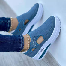 Load image into Gallery viewer, Women's Breathable Mesh Sneakers | Velcro Comfort Walking Shoes | Memory Foam Insole
