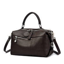 Load image into Gallery viewer, Women's Full-Grain Cowhide Shoulder Bag | Retro Woven Leather Handbag
