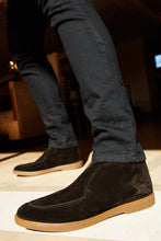 Load image into Gallery viewer, The Belek Black Open Walk Suede Leather Men Boot Final Sale!