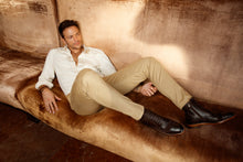 Load image into Gallery viewer, The Anderson Brown Leather &amp; Suede Brogue Lace-Up Men Boot with a Zipper