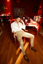 Load image into Gallery viewer, The Randor Brown Crocodile Leather Side-Zip Dress Ankle Men  Boot