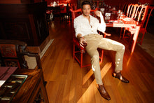 Load image into Gallery viewer, The Randor Brown Crocodile Leather Side-Zip Dress Ankle Men  Boot