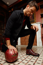 Load image into Gallery viewer, The Montreal Burgundy Leather Casual Zip-Up Ankle Men Boot