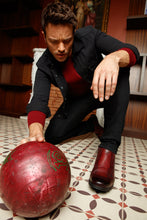 Load image into Gallery viewer, The Montreal Burgundy Leather Casual Zip-Up Ankle Men Boot