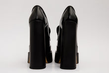 Load image into Gallery viewer, The Latino Black Leather Platform Heel Pump Women Shoe Final Sale!