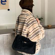 Load image into Gallery viewer, Retro Tote Bag With Belt Buckle Large-capacity Shoulder Bag